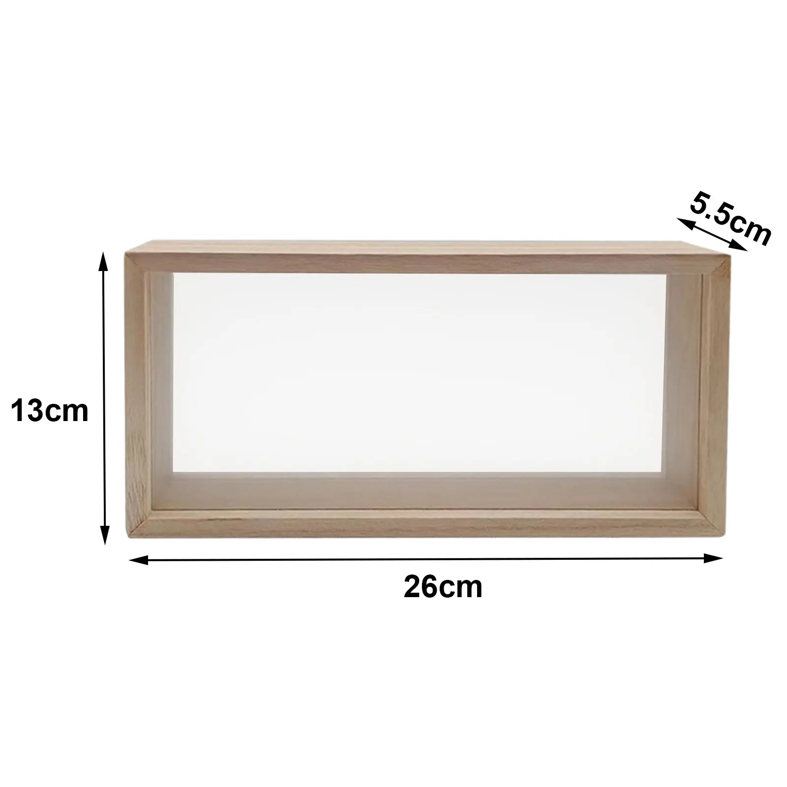 Shadow Box Frame Picture Frame for Dried Flowers Wooden Deep Dried Flower Display Frame for Memorabilia Award Photos Bouquet thumbnail 6