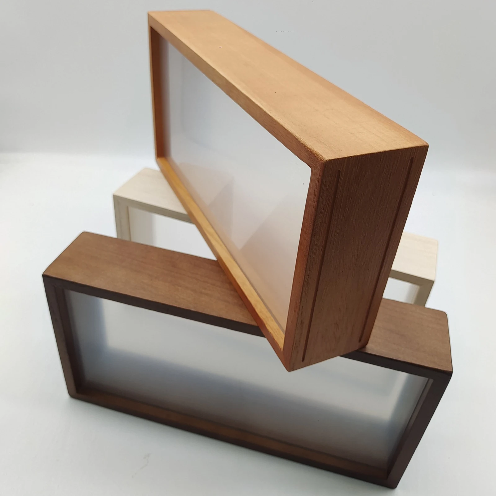 Shadow Box Frame Picture Frame for Dried Flowers Wooden Deep Dried Flower Display Frame for Memorabilia Award Photos Bouquet thumbnail 2