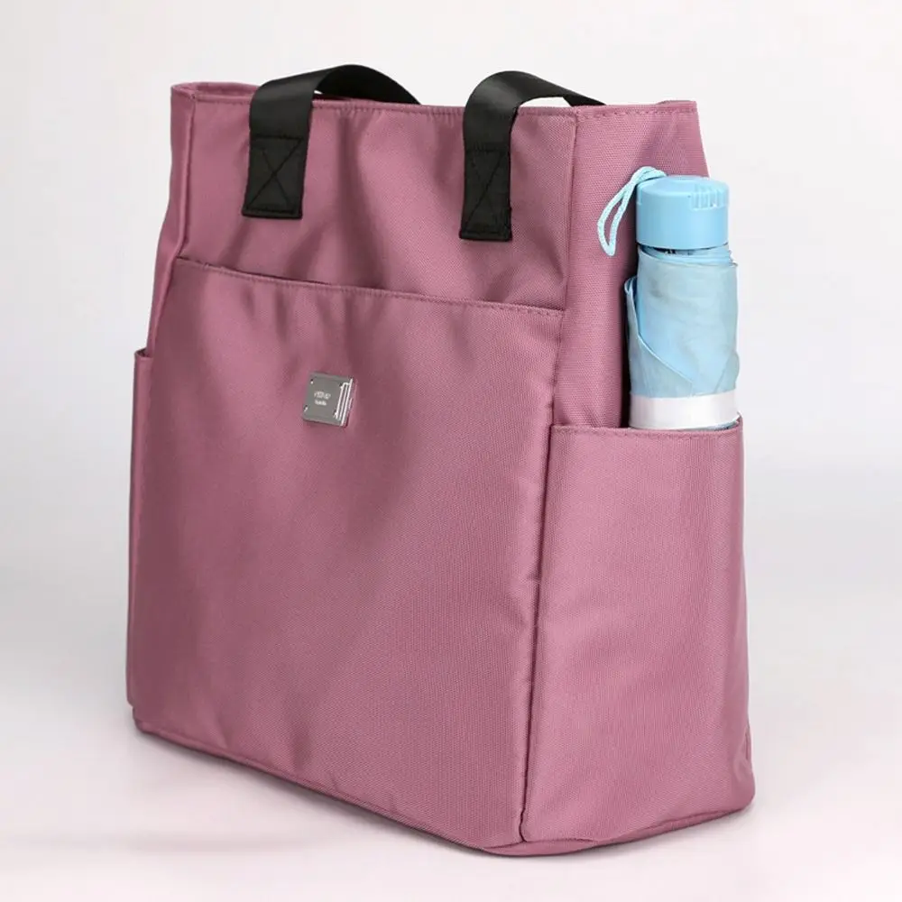 Lightweight Waterproof Nylon Shoulder Bag Large Capacity Handbag Tote Bags For Work School And Travel thumbnail 2