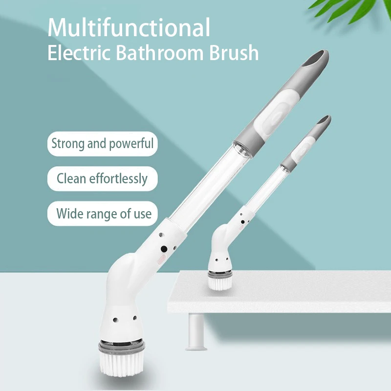 Electric Cleaning Brush Bathroom Window Kitchen Automotive Multifunctional Household Rotating Wireless Cleaning Machine thumbnail 2