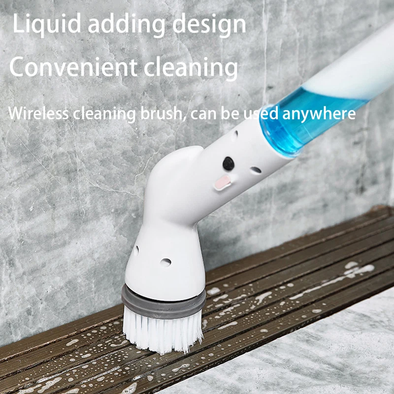 Electric Cleaning Brush Bathroom Window Kitchen Automotive Multifunctional Household Rotating Wireless Cleaning Machine thumbnail 3