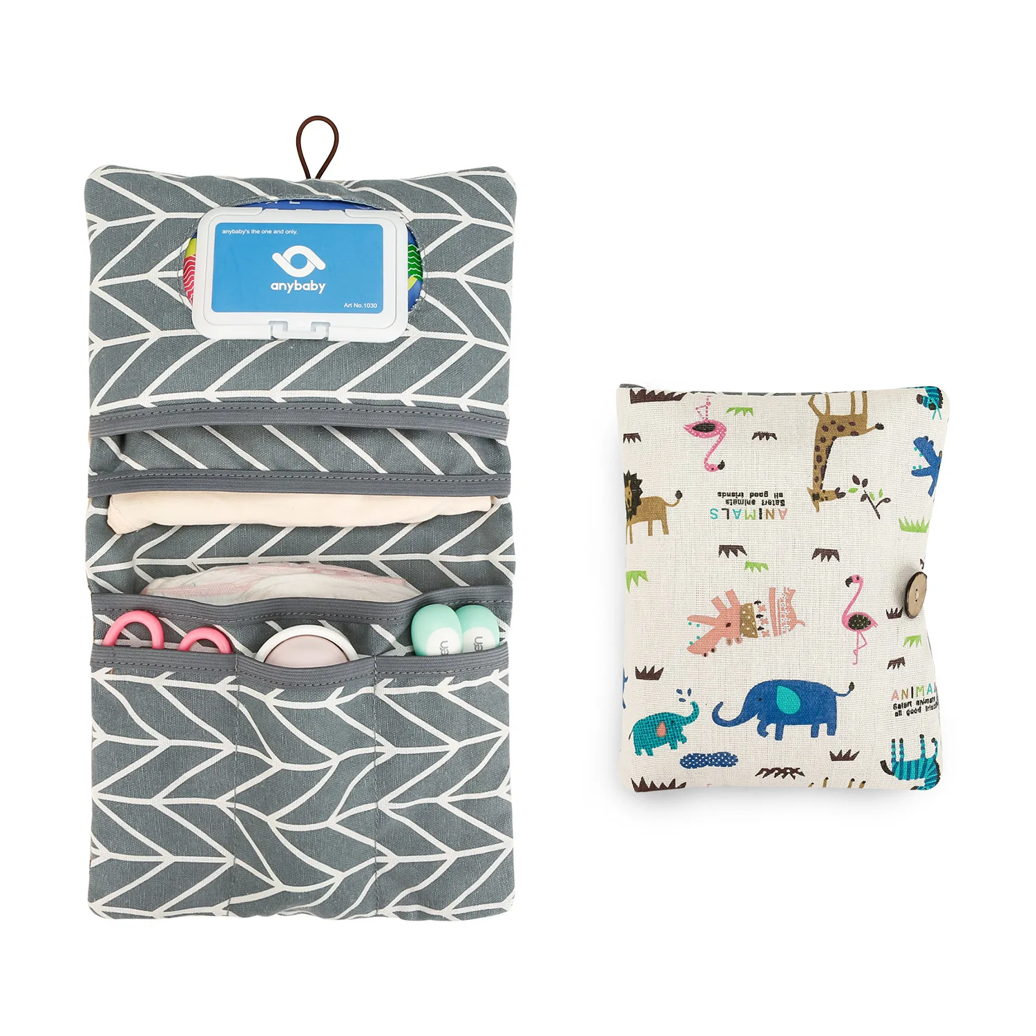 Waterproof Baby Diaper Bag Nappy Storage Reusable Travel Baby Items Organizer Portable Diapers Caddy Storage Babies Accessories thumbnail 6
