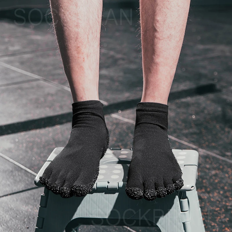 Unisex Sock Aqua Shoes Swimming Sneakers Yoga Minimalist Beach Sports Barefoot Ultra Portable Lightweight Five Toes High Elastic thumbnail 3