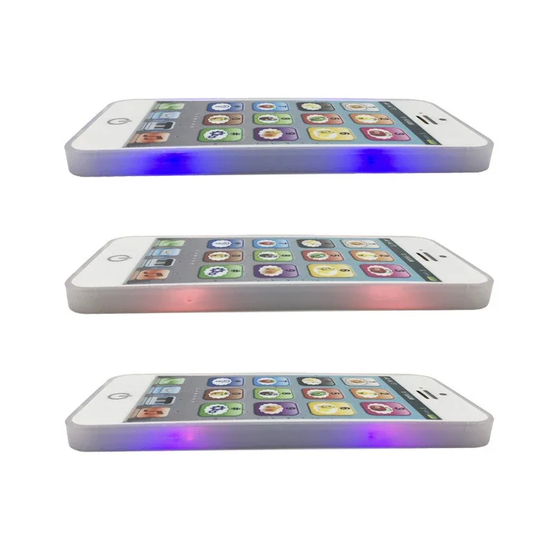 Children Simulation Phone Baby Musical Early Educational Toys English Learning Cellphone with Light Sound Mobile Vocal Toy thumbnail 5
