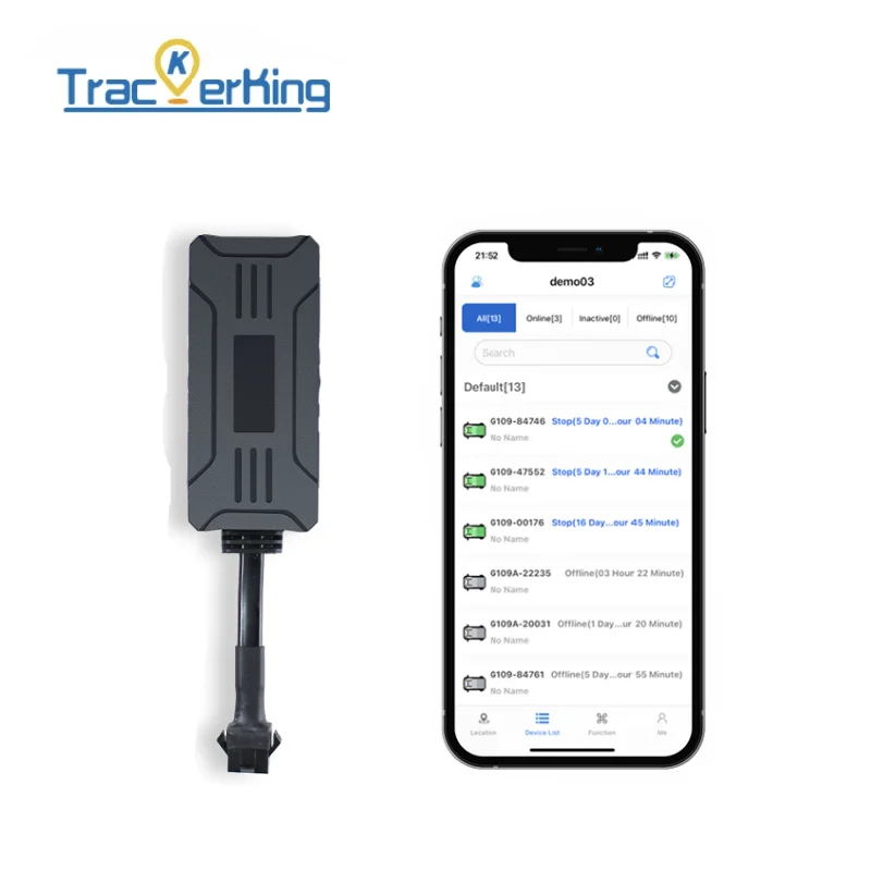 TrackerKing G109 GPS Tracker For Motorcycle 2G Anti-Lost Car Rastreador Real Time Tracking Device Locator Positioner for Bike thumbnail 2