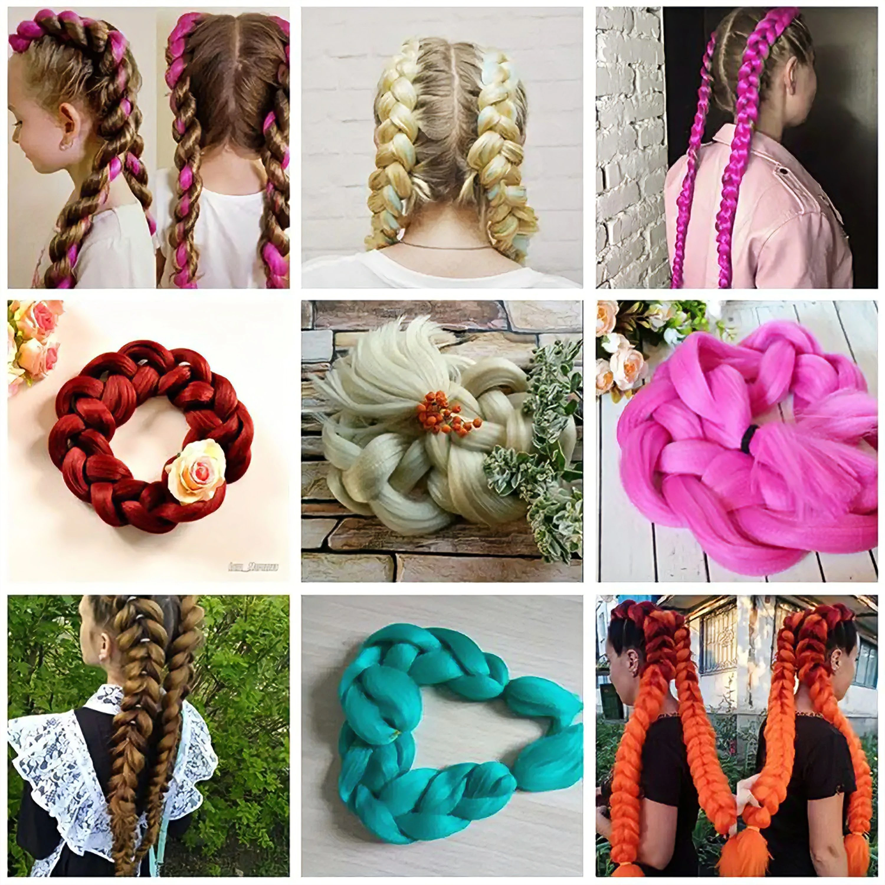 82 Inch 165g Wholesale  Jumbo Braiding Pre Stretched Hair  Box Twist Braids VEYDA Synthetic Hair Extensions for Women thumbnail 6