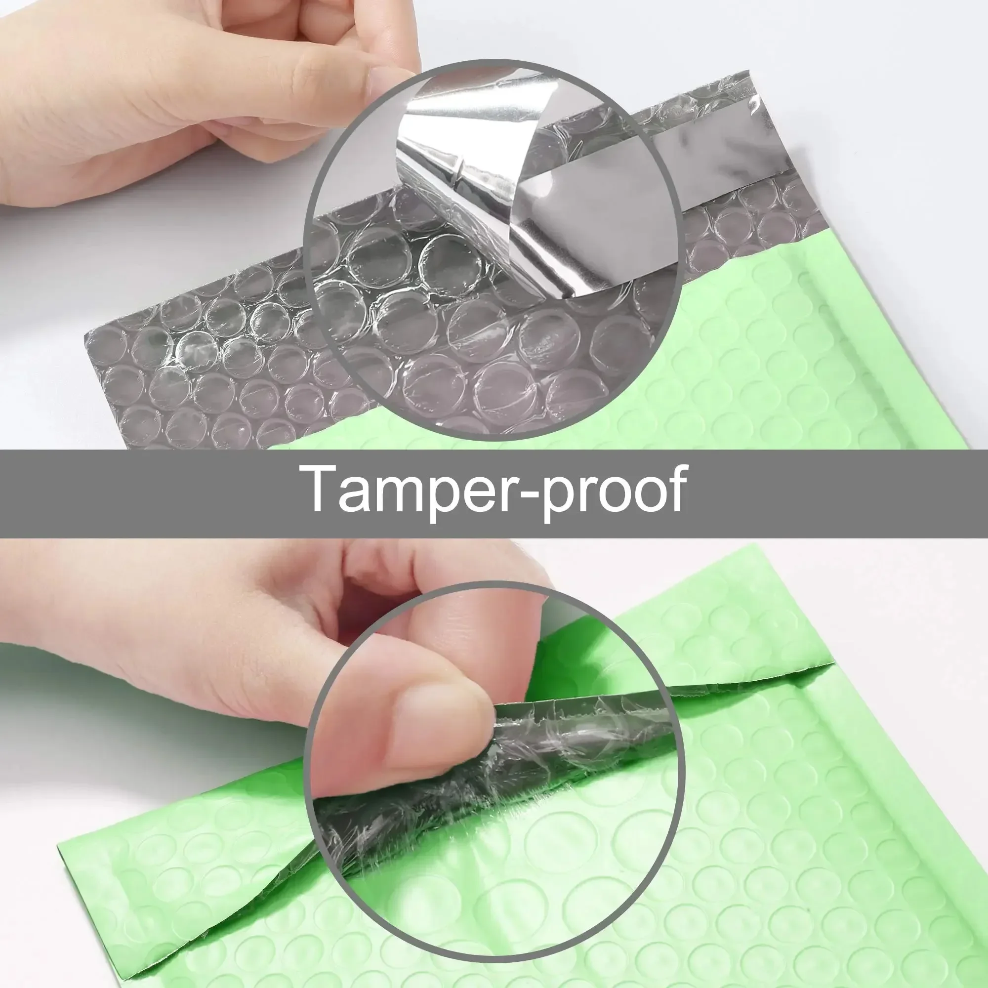50 Pcs Multi Colors Delivery Package Packaging Small Business Supplies Envelopes Shipping Packages Bubble Envelope Packing Bag thumbnail 2