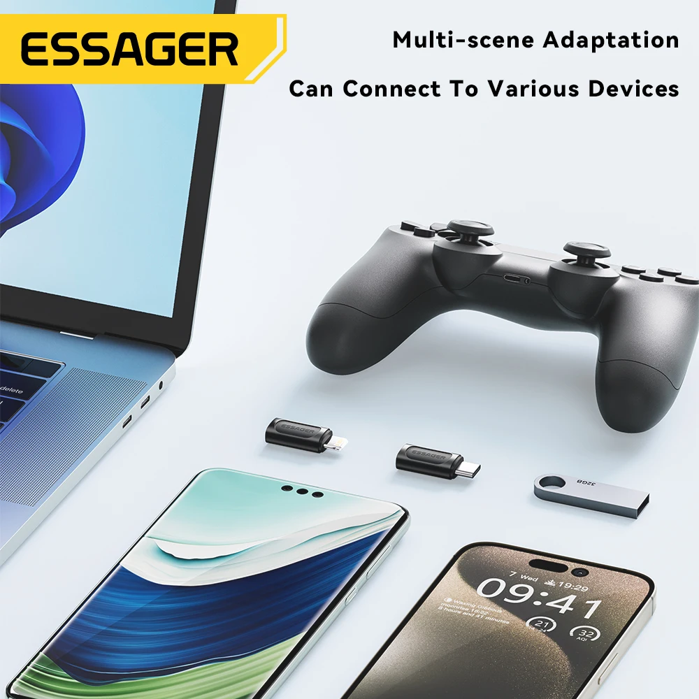 Essager USB C To Lightning Adapter PD 20W Fast Charging OTG USB Type C To lighting For iPhone 15 14 11 xr Pro Max IOS Converter thumbnail 4