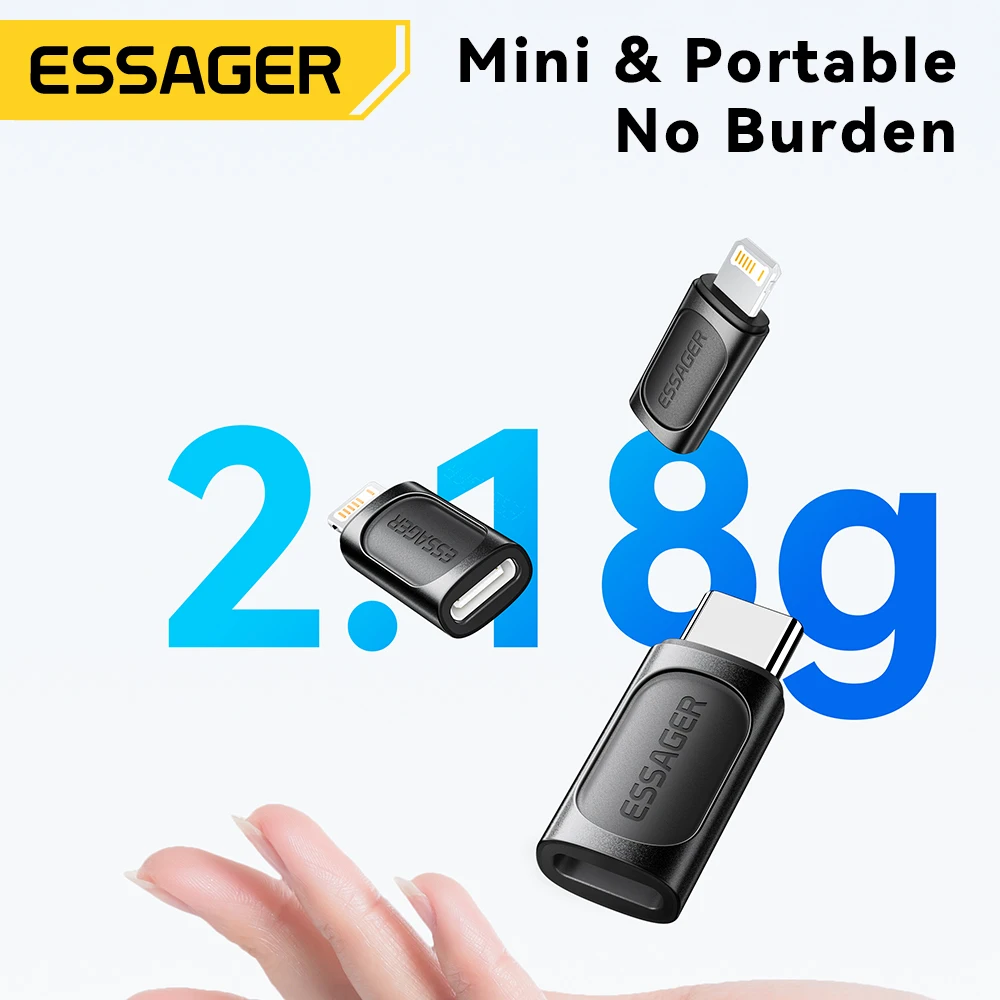 Essager USB C To Lightning Adapter PD 20W Fast Charging OTG USB Type C To lighting For iPhone 15 14 11 xr Pro Max IOS Converter thumbnail 5