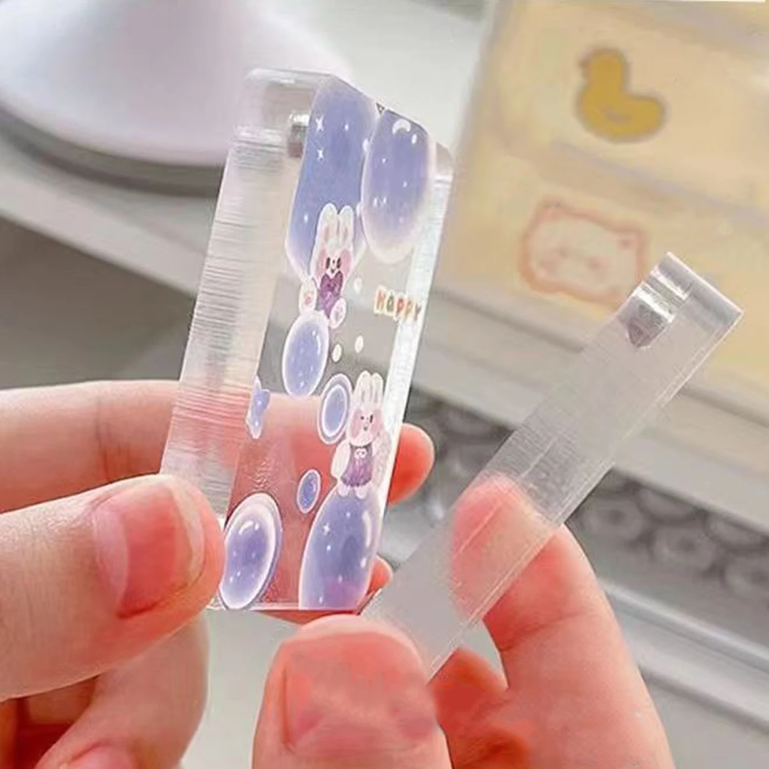 Acrylic Photo Frame Double-sided Transparent Display Frame Magnetic Crystal Glass Photo Decoration Frame Magnetic Photo Frame thumbnail 2