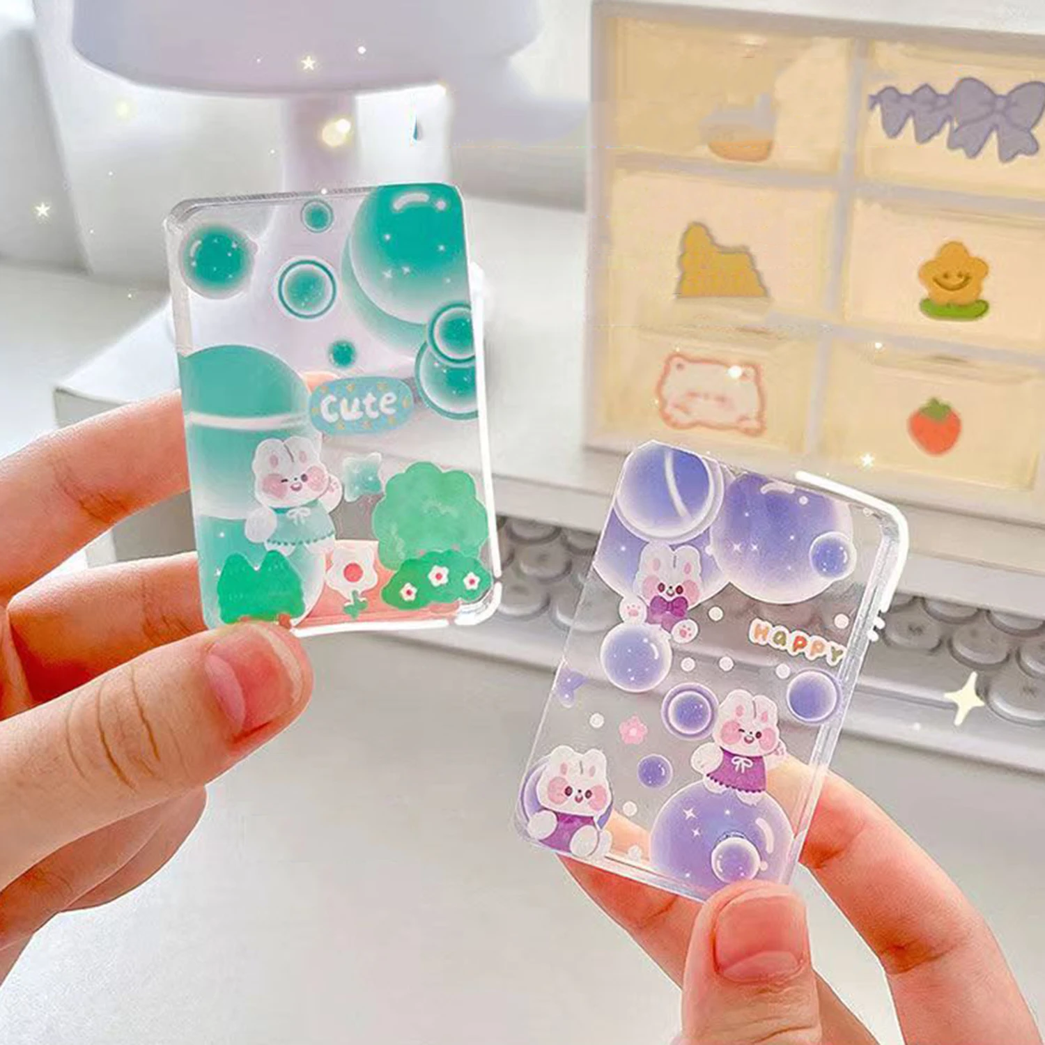 Acrylic Photo Frame Double-sided Transparent Display Frame Magnetic Crystal Glass Photo Decoration Frame Magnetic Photo Frame thumbnail 6
