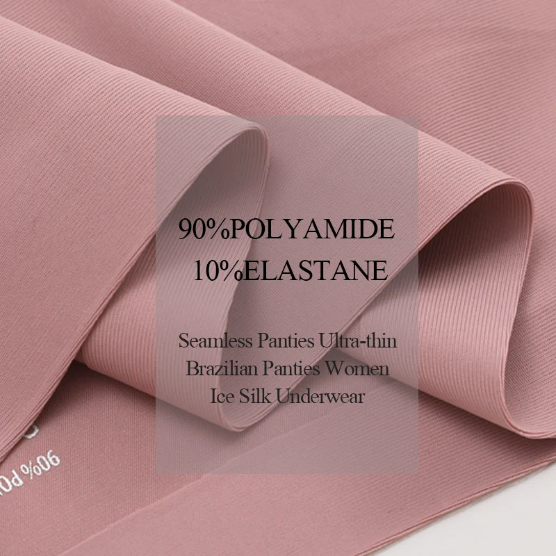 3PCS Seamless Maillard Panties Ultra-thin Brazilian panties Women Ice Silk Underwear Sexy Panty Low Waist G-string Female Solid thumbnail 5