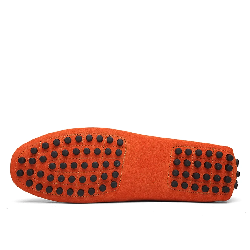 Men's Casual Fashion Genuine Leather Loafers Moccasins Slip-On Driving Shoes 38-50 Size Range Male Flats Comfort Footwear thumbnail 4