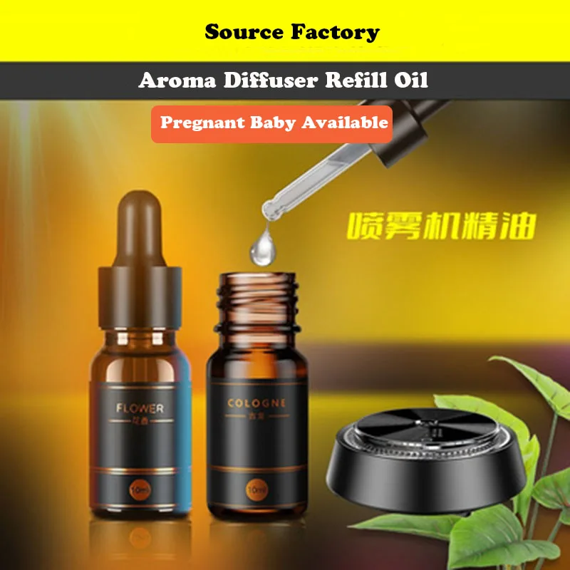 3 Bottles 10ml Essential Oil Car Perfume Air Freshener Refill Smell Fragrance Aroma Diffuser Plant Essential Oil for Humidifie thumbnail 4