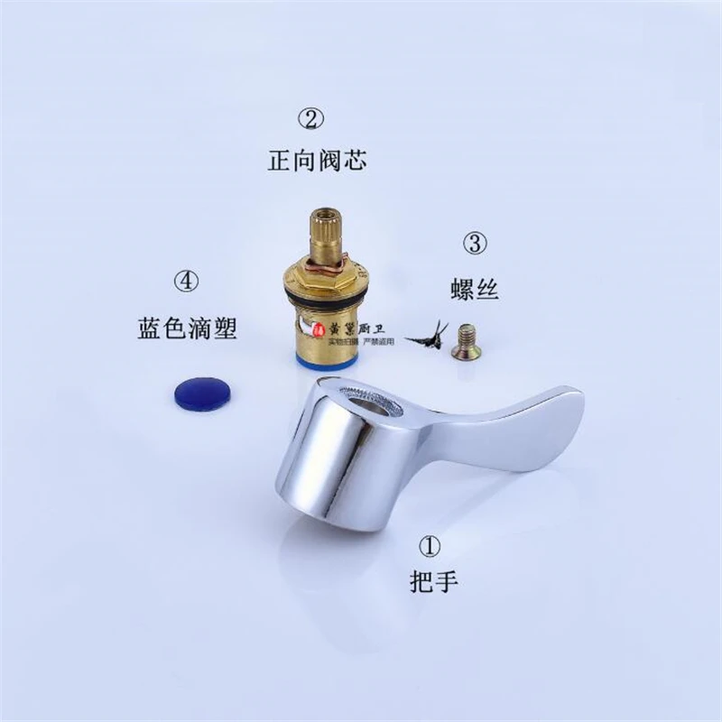 1/4 Turn Use Basin Sink Tap Reviver Faucet Handle Replacement Lever Heads Conversion Kit For Kitchen Faucet Accessories thumbnail 4