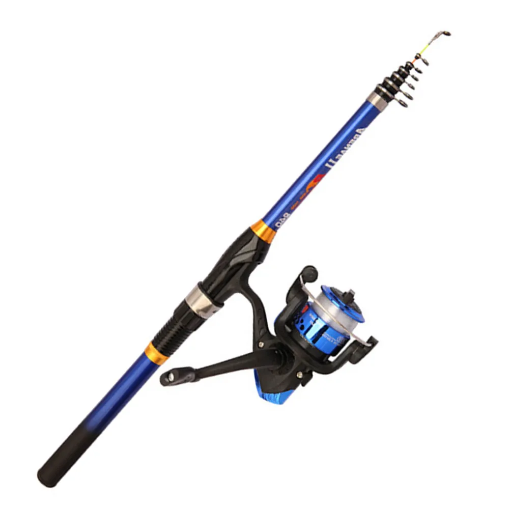 Telescopic fishing rod light carbon cast rod 1.5M-3M outdoor fishing tool accessories for night fishing and outdoor fishing thumbnail 2