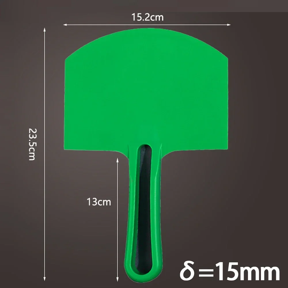 1Pc Curved Bucket Scoop Putty Knife Scraper Spackle Paint for Drywall Finishing Plaster Scraping Decals Patch Construction Tools thumbnail 4