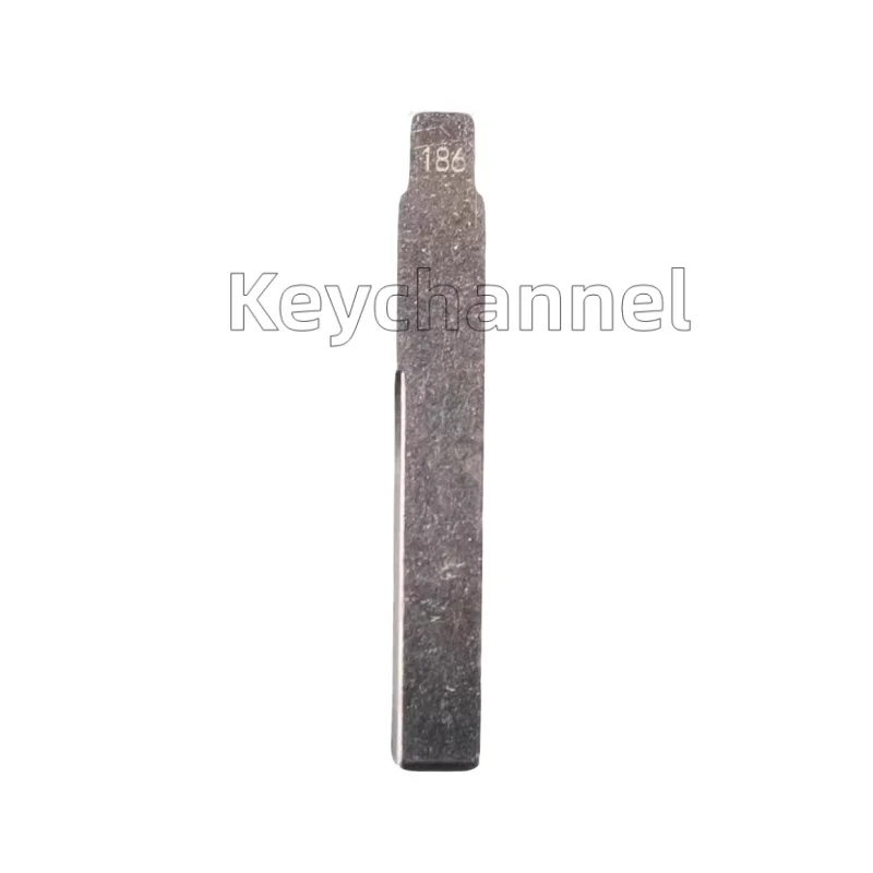 keychannel 10pcs/lot Metal Car Key Blank 186# KD Key Blade VVDI Flip Remote Blade Head for JAC J7 for KEYDIY Xhore Flip Remote thumbnail 3