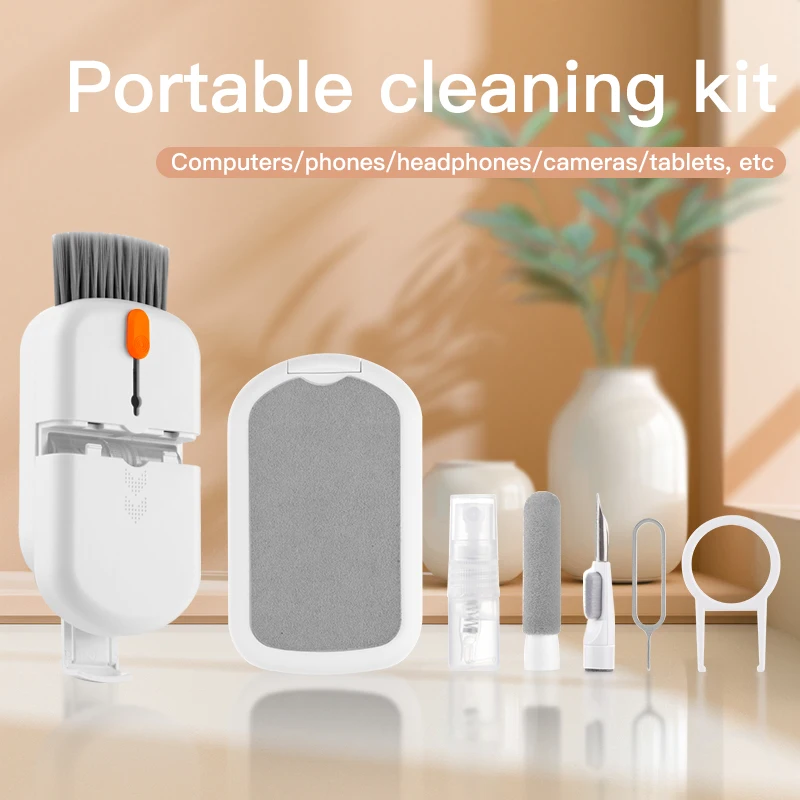 20in1 Digital cleaning kit for iPhone tablet, AirPod screen cleaner, headphone cleaning stick, computer keyboard cleaning brush thumbnail 6