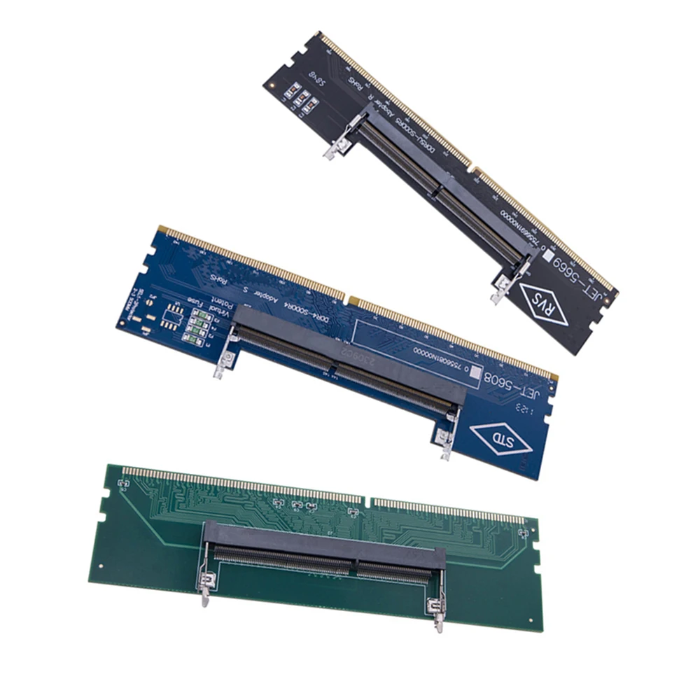 1 PCS Laptop to Desktop Memory Adapter Card SO-DIMM To PC DIMM Card DDR3 DDR4 DDR5 Memory RAM Connector Adapter thumbnail 5
