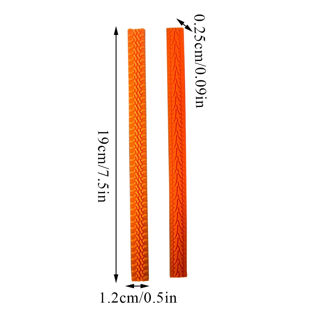 8/4Pcs Silicone Luggage Wheels Protector DIY Self-adhesive Suitcase Caster Shoes Noise Reduction Casters Cover Travel Supplies thumbnail 3