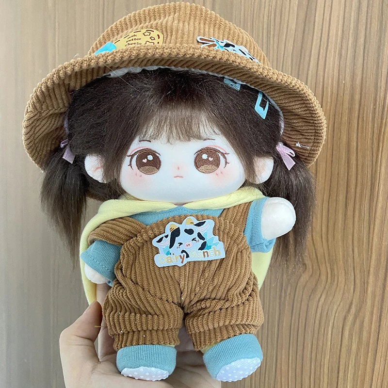 Cotton Idol Doll 20cm Skeleton Plush Star Doll Customizable Naked Baby Gift Toy Girls Children Birthday Gifts thumbnail 5