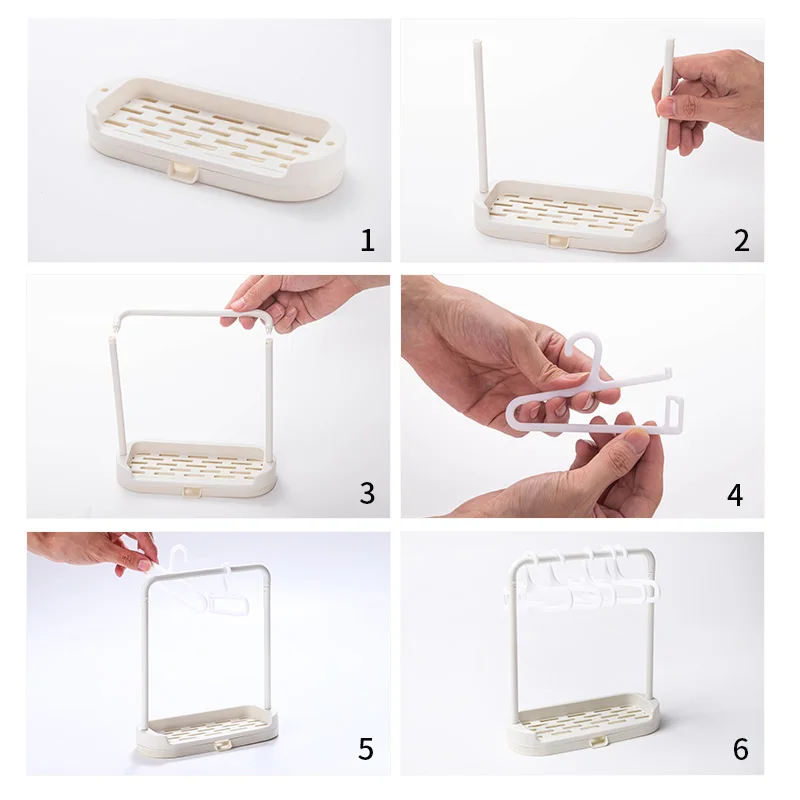 Makeup Tools Drying Rack Cosmetics Powder Puff Storage Hanger Beauty Sponges Drain Travel Portable Multifunctional Organizer thumbnail 4