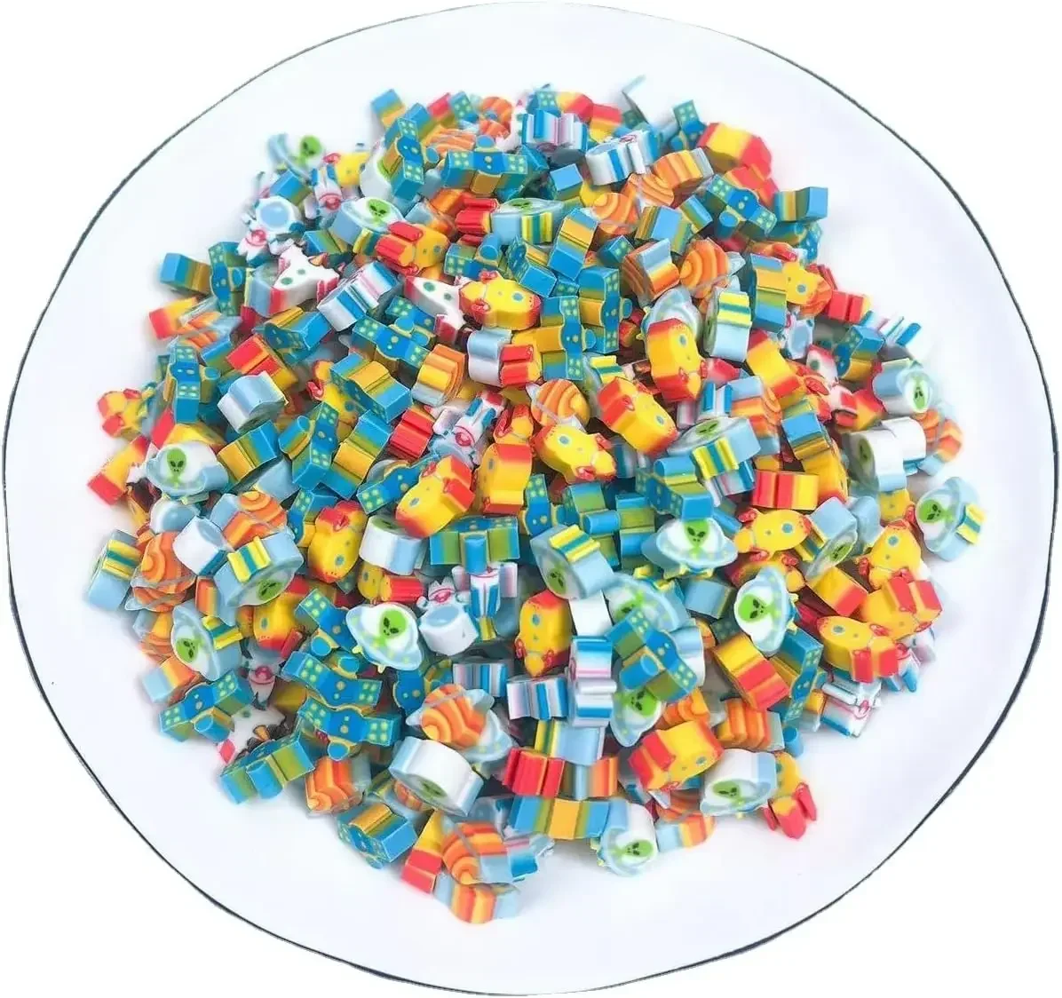 50pcs Mini Fruit Animal Erasers Small Christmas Pencil Erasers for Kids Party Favors School Homework Awards Student Prizes Gift thumbnail 4