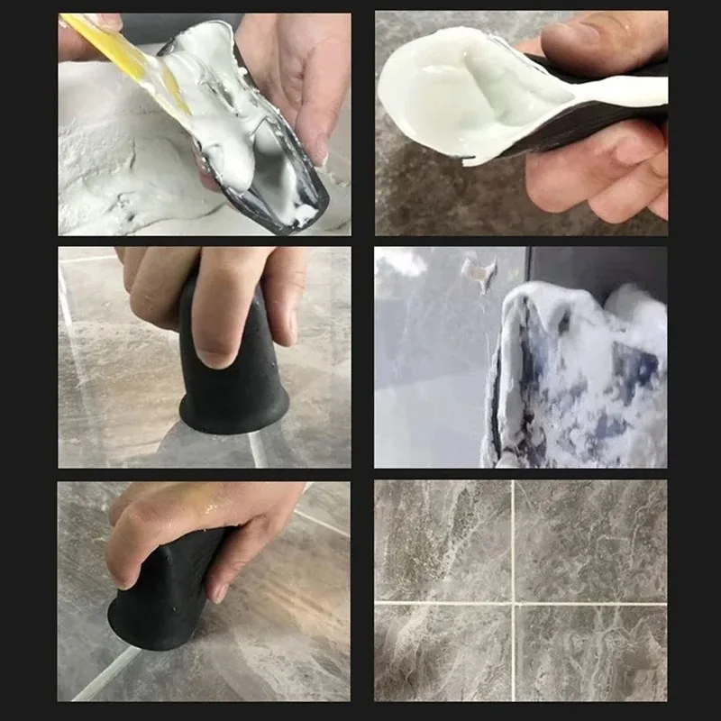 Caulking Finisher Tool Floor Sealant Smooth Scraper Tile Grout Finisher Grout Hand Tool Polyurethane Caulking Accessories thumbnail 5