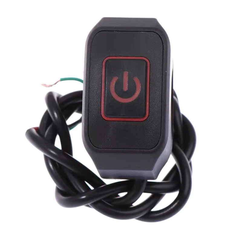 Motorcycle Modified Switch Waterproof Button with LED Light Headlight Horn Control ON OFF Buttton Handlebar Mount Accessories thumbnail 4