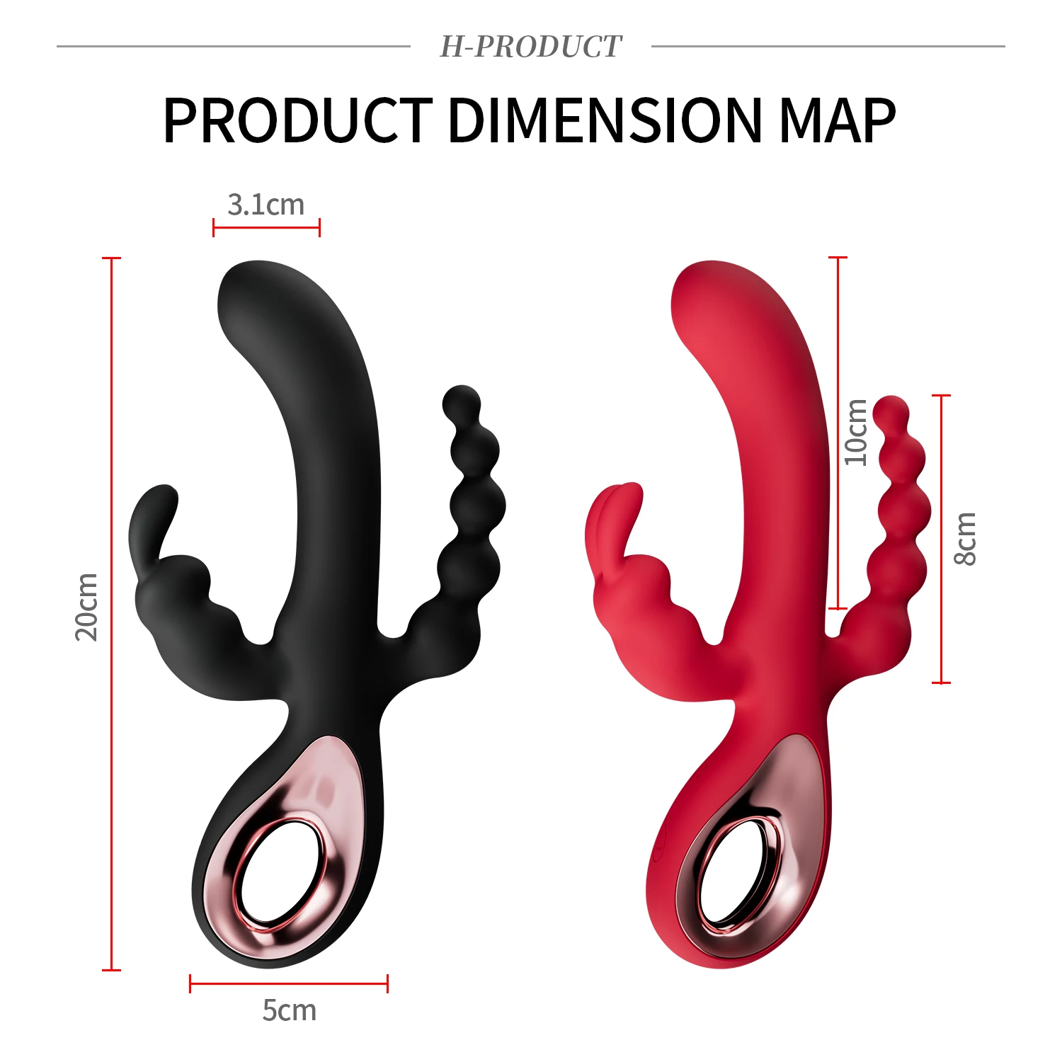 3 In 1 Dildo Rabbit Vibrator for Women G-Spot Orgasm Masturbator Anal Plug Clitoris Stimulator Female Masturbation Sex Toys 18 thumbnail 6