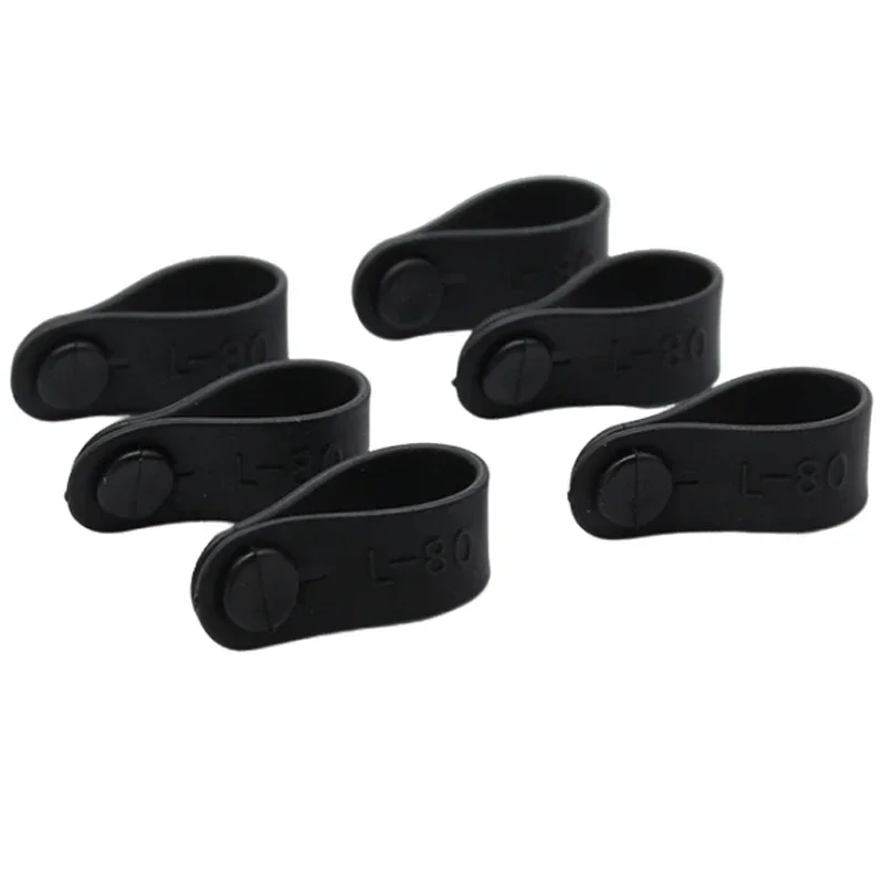 1/5/10Pcs Motorcycle Rubber Bands For Frame Securing Cable Ties Wiring Harness Cables For Motobike Motorcycle Moto Accessories thumbnail 6