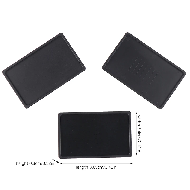 1Pcs Mini Coin Tray For Card Holde Wallet Case Purse Card Holder Key Desk Tray Slim Aluminum Metal Case Accessories thumbnail 5