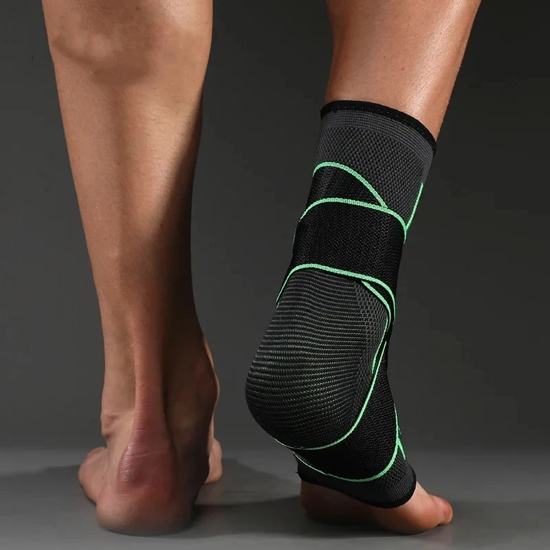 1PC Pressurized Bandage Ankle Support Ankle Brace Protector Foot Strap Elastic Belt Fitness Sports Gym Badminton Accessory thumbnail 3