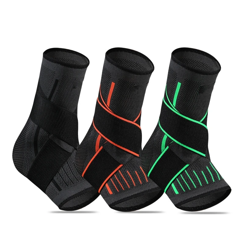1PC Pressurized Bandage Ankle Support Ankle Brace Protector Foot Strap Elastic Belt Fitness Sports Gym Badminton Accessory thumbnail 6