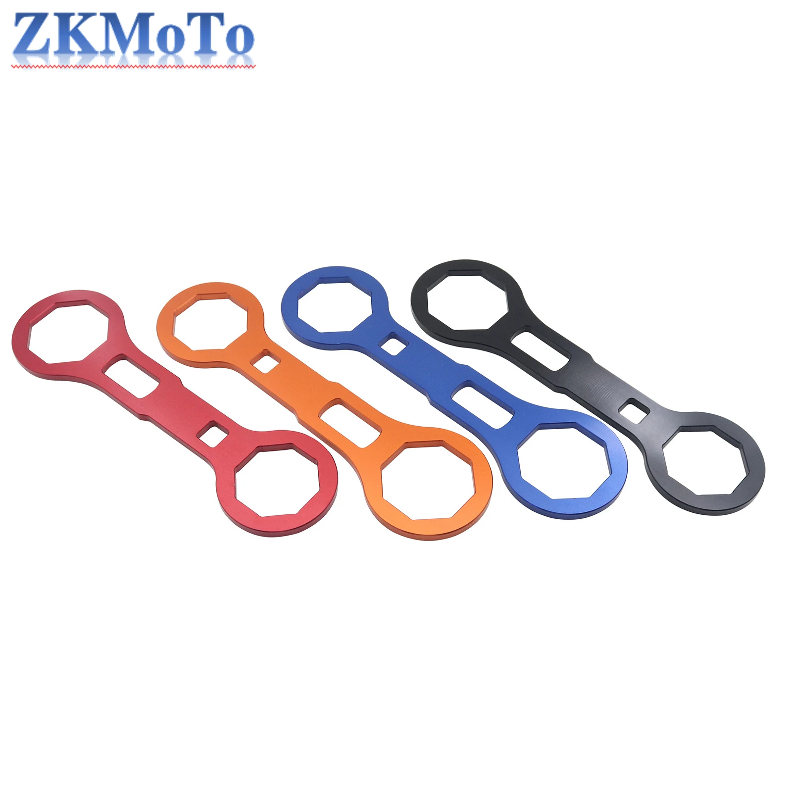 46-50mm Motorcycle Fork Cap Wrench Tool For KTM HUSQVARNA KAWASAKI SUZUKI YAMAHA Honda CRF150R/RB CRF250R/RX CRF250X CRF450L/R thumbnail 2