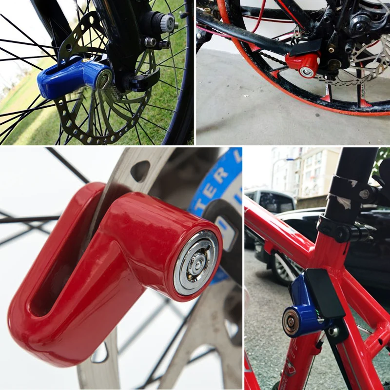 Motorcycle Lock Security Anti Theft Bicycle Motorcycle Disc Brake Lock Riding Equipment Accessories Motorcycle Accessories thumbnail 5