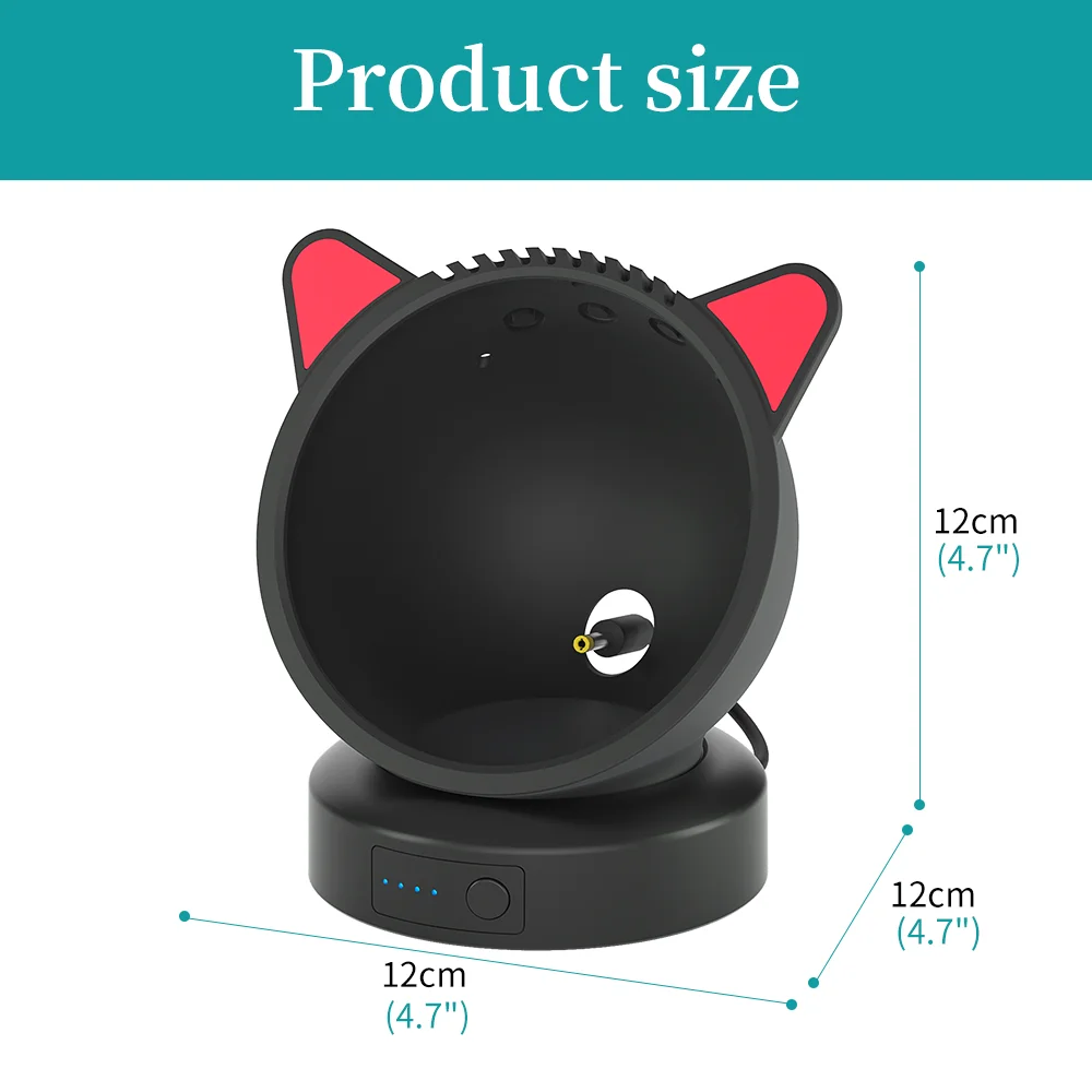 Battery Base for Echo Pop Portable Rechargeable 5200mAh Power Bank with Protective Silicone Case Suit for Echo Pop Accessories thumbnail 6