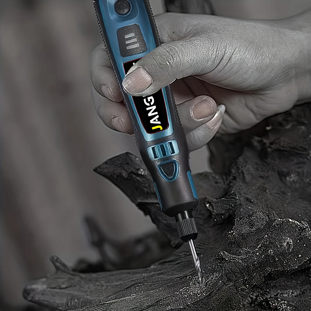 JANGKLIFE USB Cordless Rotary Tool Kit Woodworking Engraving Pen DIY For Jewelry Metal Glass Mini Wireless Drill thumbnail 3
