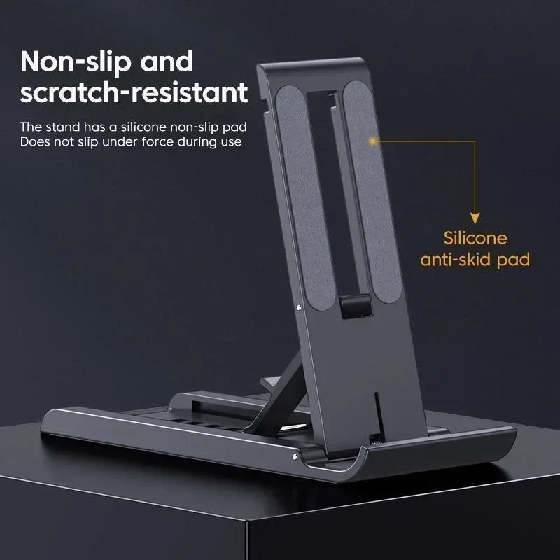 Foldable Desktop Phone Holder Portable Mini Moblie Phone Stand Phone Support Telephone Holder thumbnail 4