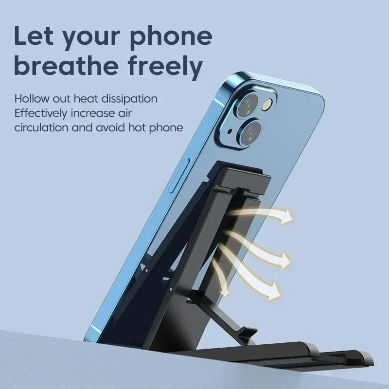 Foldable Desktop Phone Holder Portable Mini Moblie Phone Stand Phone Support Telephone Holder thumbnail 6
