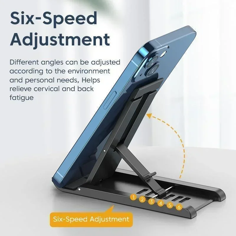 Foldable Desktop Phone Holder Portable Mini Moblie Phone Stand Phone Support Telephone Holder thumbnail 3