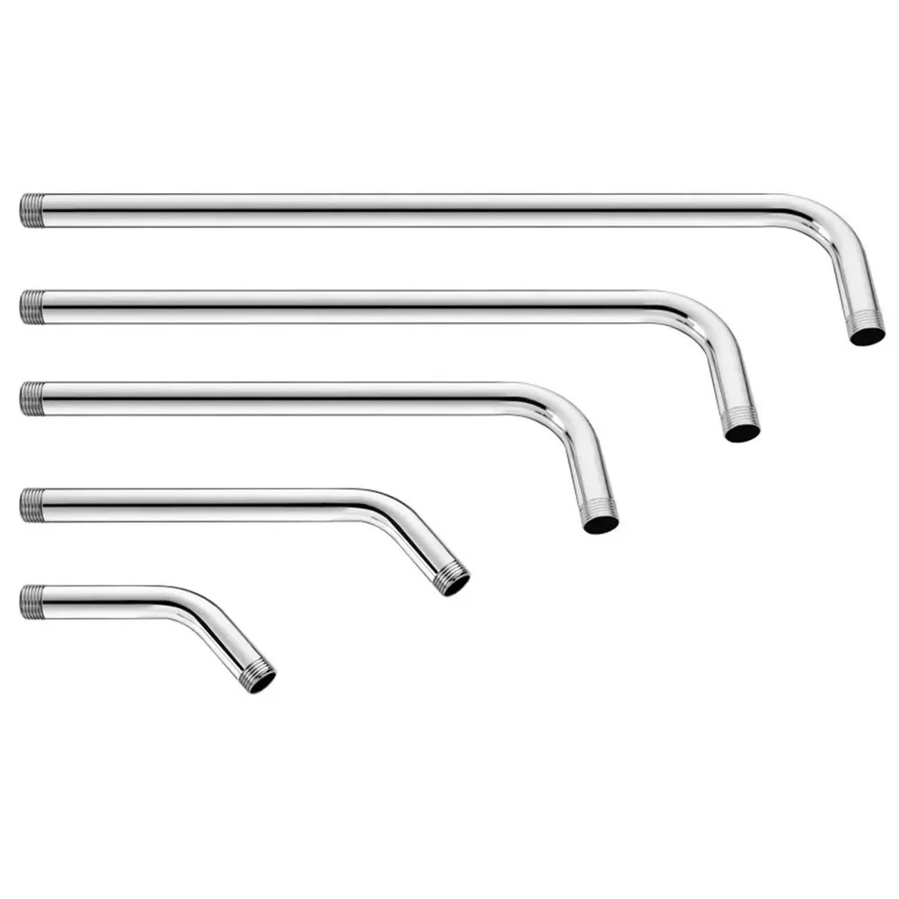 Stainless Steel Shower Head Extension Arm Wall Mounted Tube Rainfall Shower Head Arm for Bathroom Home Accessories thumbnail 6