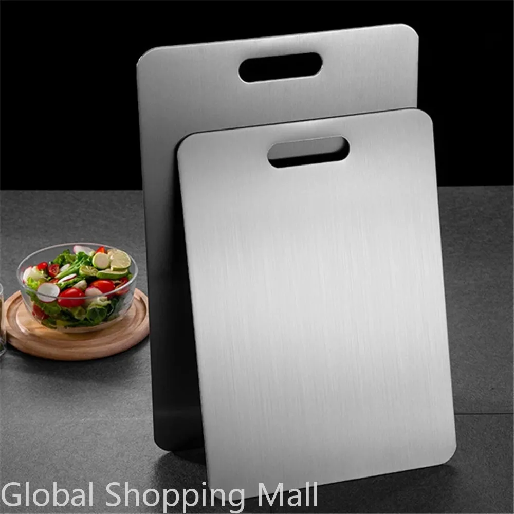 Kitchen Cutting Board Stainless Steel Butcher Block Dishwasher Safe Carving Board Extra Large Heavy Duty Easy Clean Chopping thumbnail 4