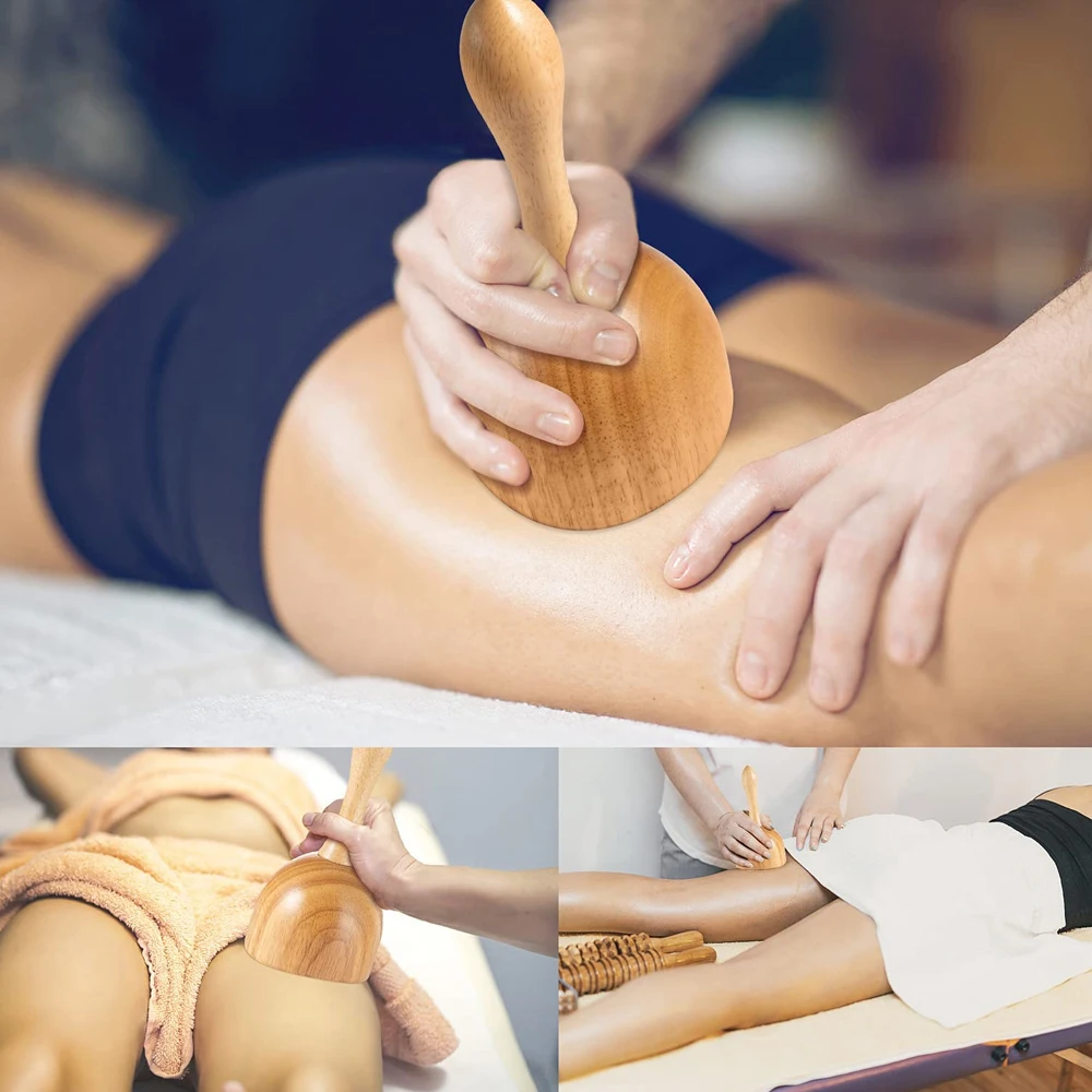 Wood Therapy Massage Tools,Maderoterapia Kit,Body Sculpting Massager,Wood Therapy Tools for Body Shaping,Body Sculpting Tools thumbnail 4