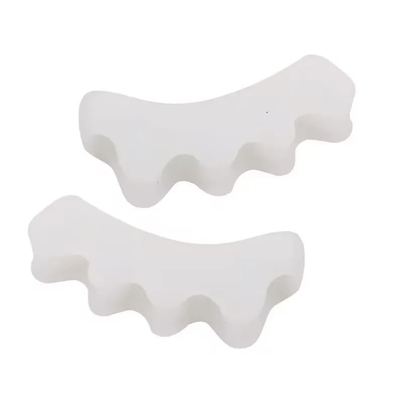2Pc Silicone Toe Separator Fingers Feet Toe Spreader Hallux Valgus Bunion Corrector Toe Straightener Corrector Finger Separators thumbnail 6