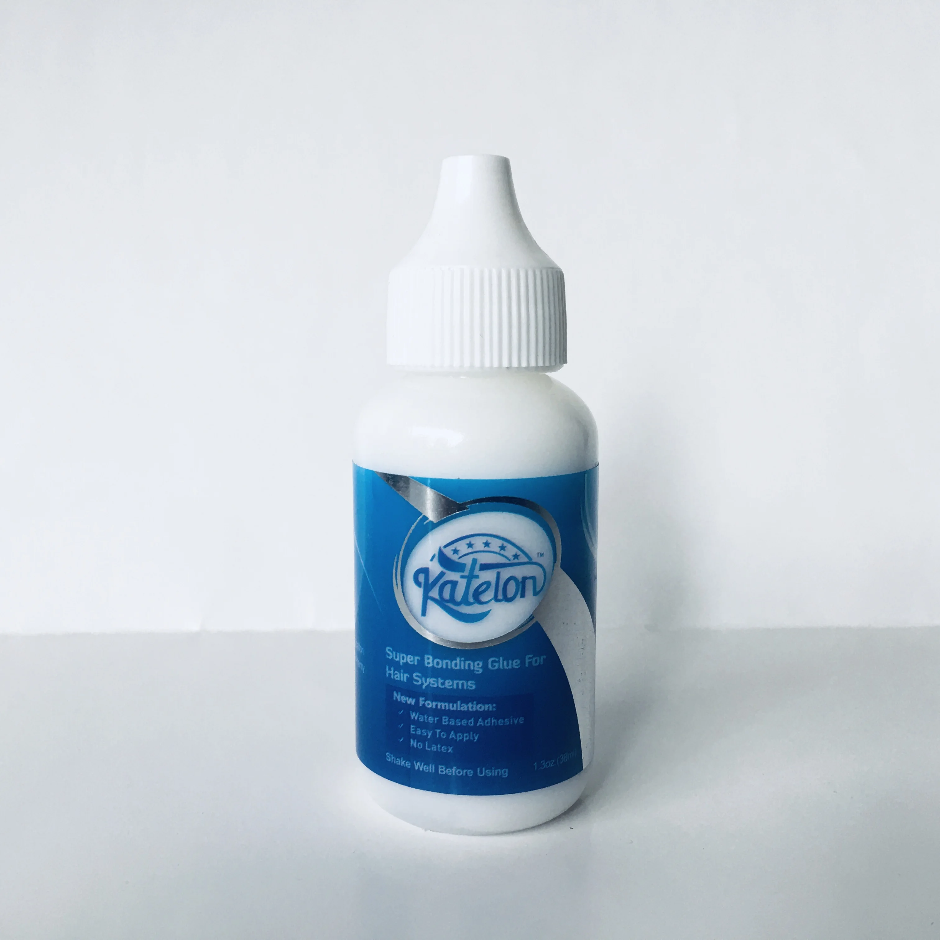 New arrival 1 bottle 1.3 Oz 38 ml Katelon super adhesive glue wig bonding glue for lace wig and toupee thumbnail 6