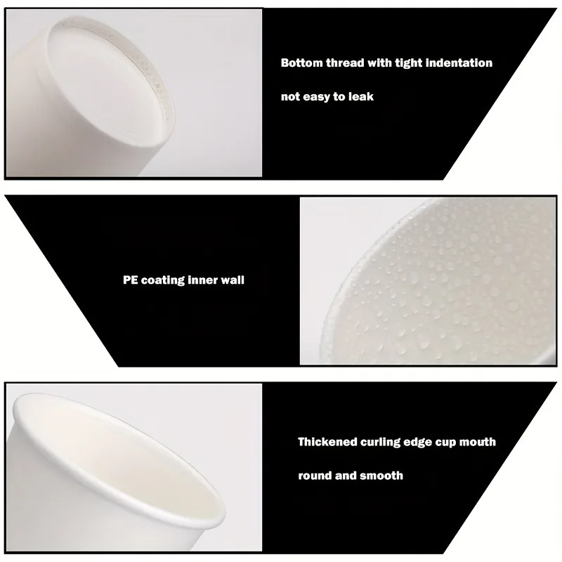 Disposable Small Paper Cups Supermarket Tasting Party Snack Packaging Office Coffee Drinks Candies Hotel Mini Mouthwash Cup thumbnail 4