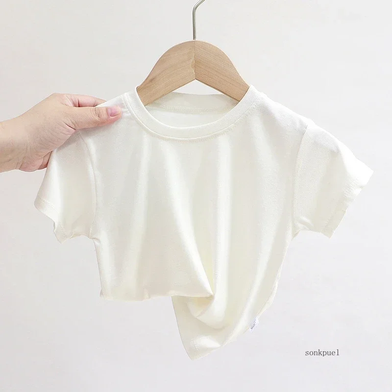 Infant Clothing Summer Baby Boys Cotton Printing Short Sleeve Kids Girls Breathable Casual T-shirts Fashion Girl Tops 1-3Y thumbnail 2