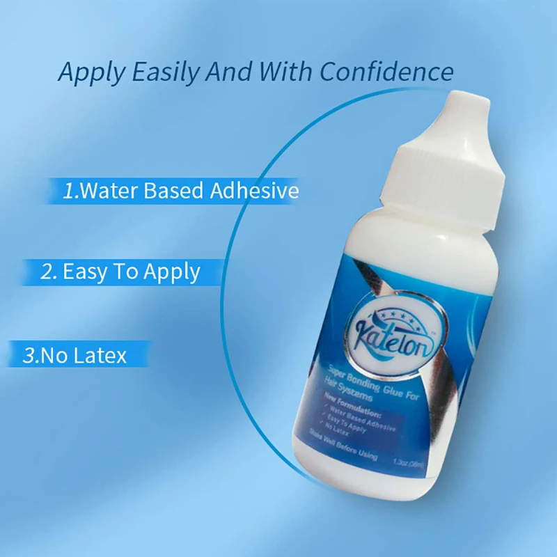 Lace Front Wig Glue Extra Hold Waterproof 38ml Super Bonding Adhesive Glue For Wig Cap 1Pcs Hair Glue Hair Styling Tools 1.3Oz thumbnail 4